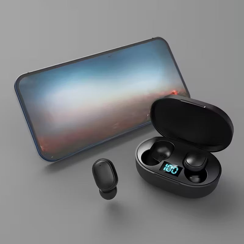 TWS Gaming Earbuds – Low-Latency Wireless Earbuds with LED Charging Case