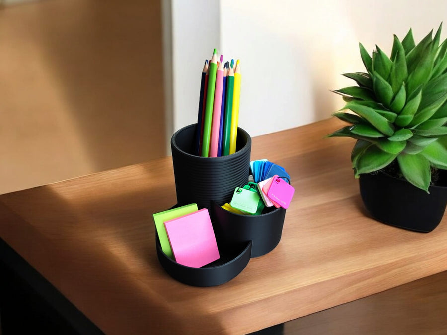 Modern Three Cups Office Organizer