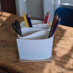 Modern Curved Office Organizer