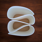 Modern Curved Office Organizer