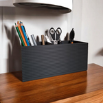 Modern Ribbed Office Organizer