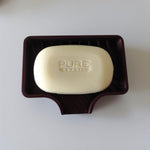 Curved Soap Dish with Drain